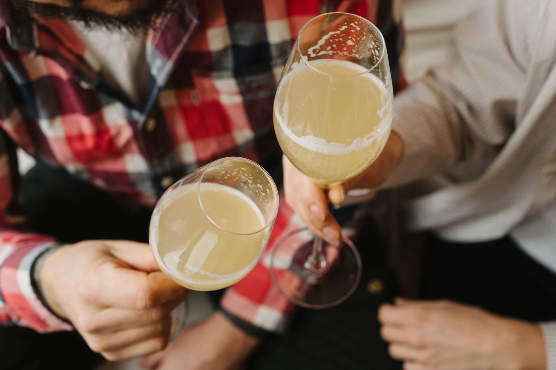 Kieliszki z kombuchą Niepasteryzowana Kombucha Local Kombucha